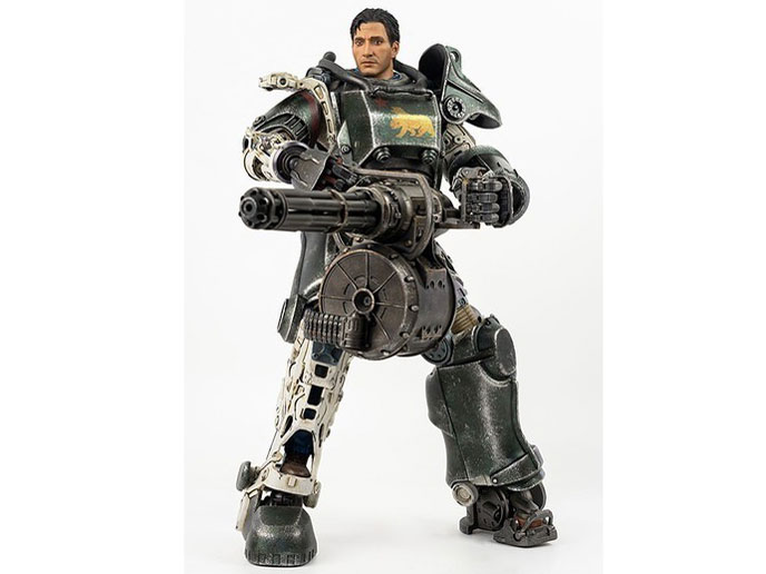 Fallout 1/6 T-45 NCR Salvaged Power Armor (�t�H�[���A�E�g 1/6 T-45 NCR�T���x�[�W�E�p���[�A�[�}�[)