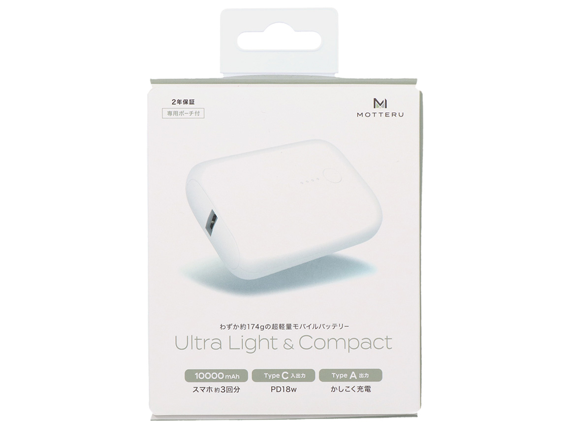 ULTRA LIGHT COMPACT MOT-MB10001-WH [�G�A���[�z���C�g]