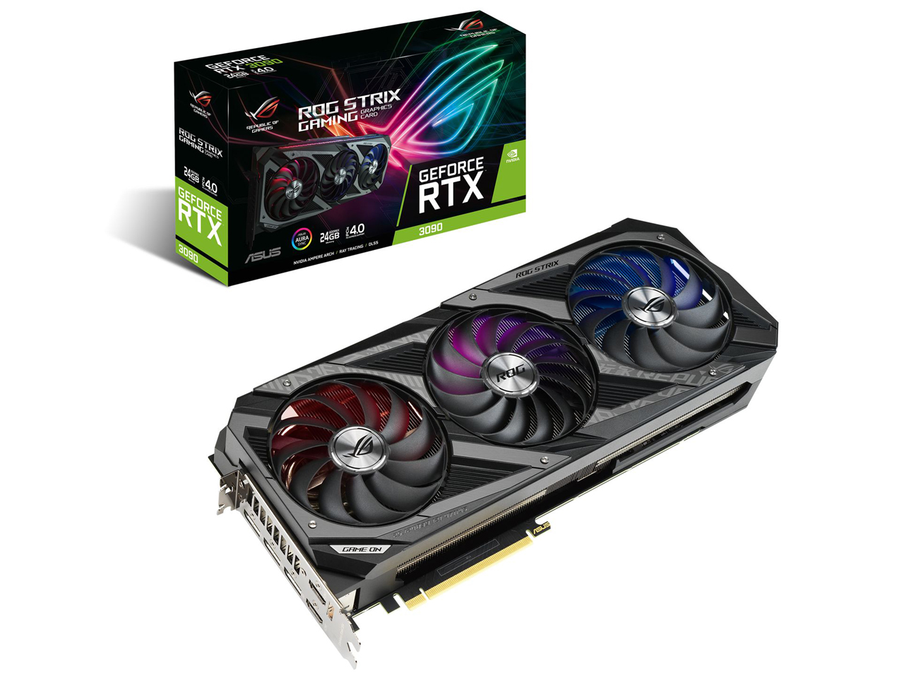 ROG-STRIX-RTX3090-24G-GAMING [PCIExp 24GB] �̐��i�摜