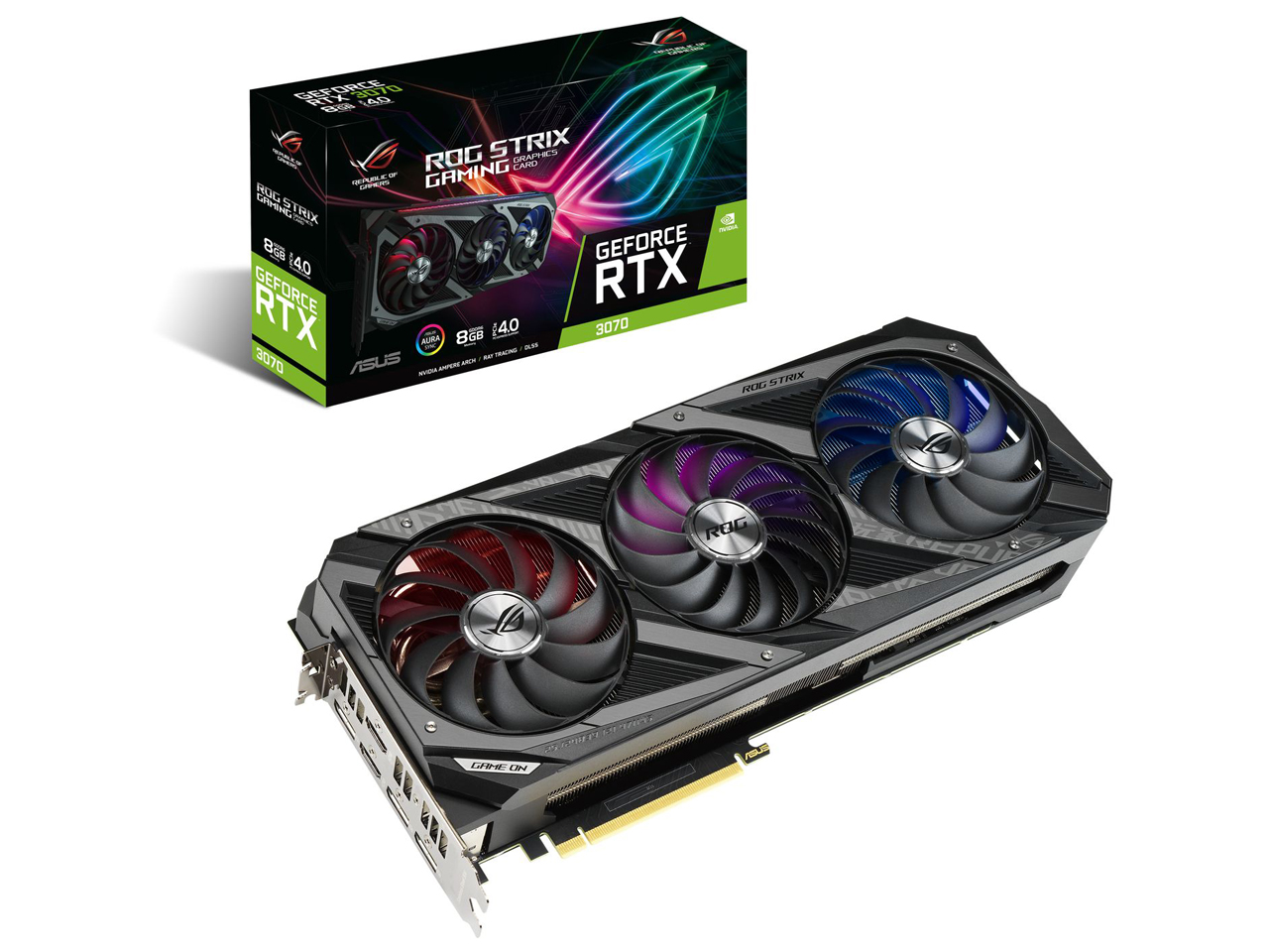 ROG-STRIX-RTX3070-8G-GAMING [PCIExp 8GB] �̐��i�摜