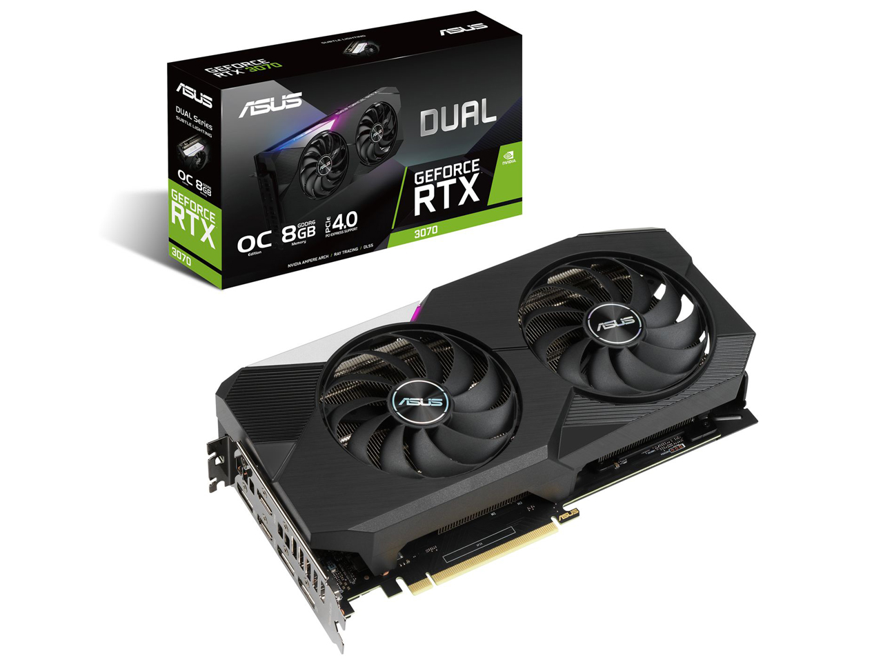 DUAL-RTX3070-O8G [PCIExp 8GB] �̐��i�摜