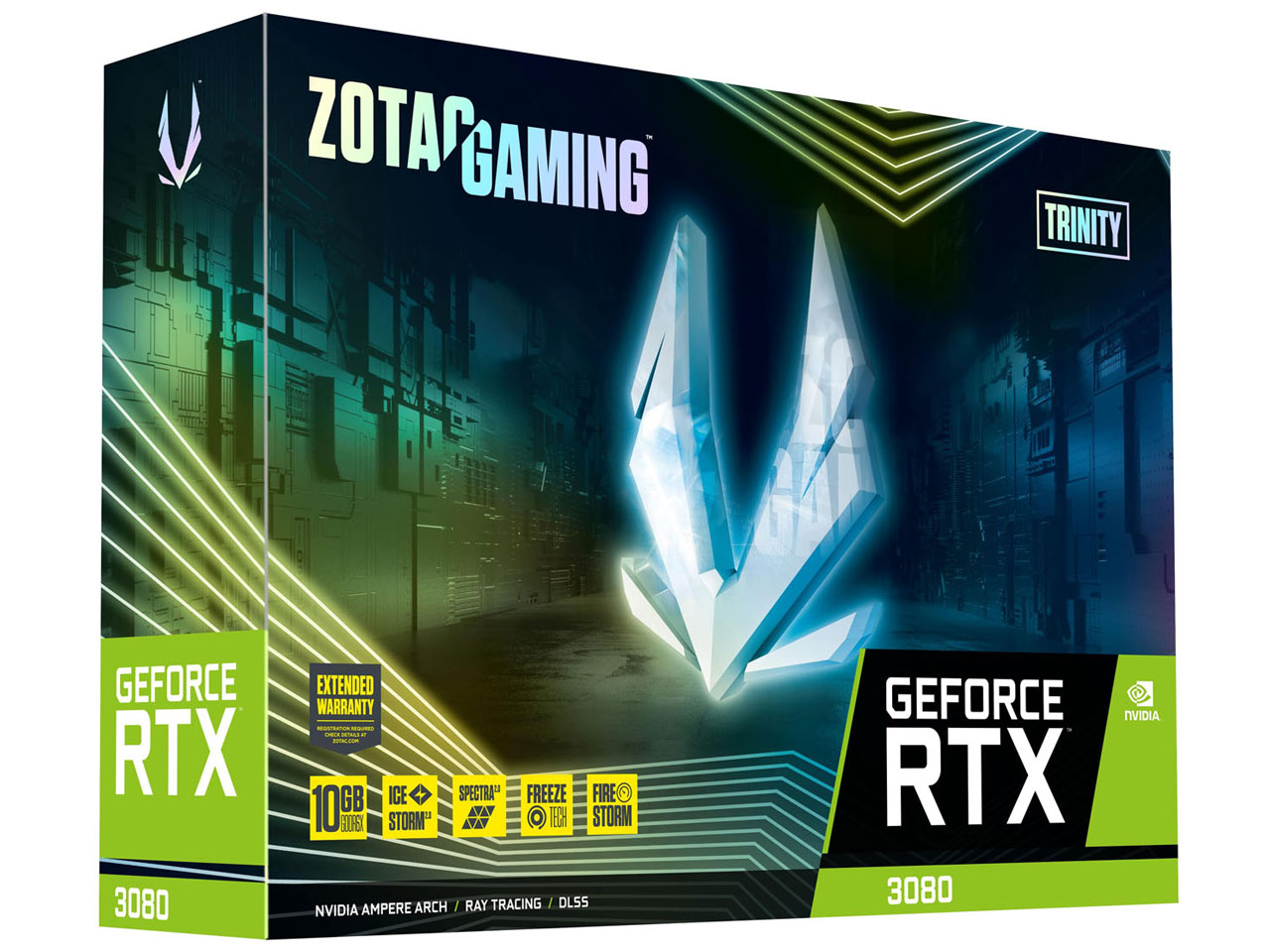 ZOTAC GAMING GeForce RTX 3080 Trinity ZT-A30800D-10P [PCIExp 10GB]