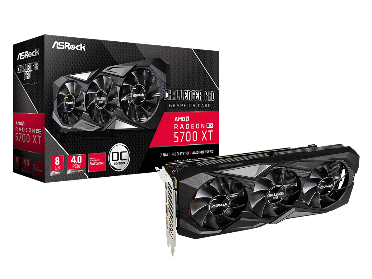 Radeon RX 5700 XT Challenger Pro 8G OC [PCIExp 8GB] �̐��i�摜