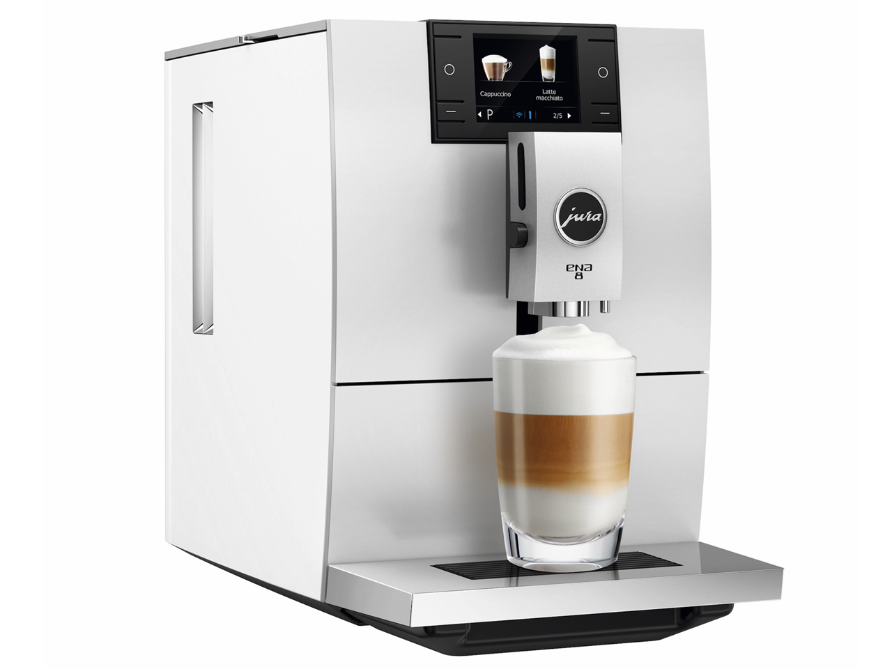 【Halmi】［新品] jura 全自動エスプレッソコーヒーマシンENA8 ENA8 Full Nordic White JURA家庭用全自動コーヒーマシン