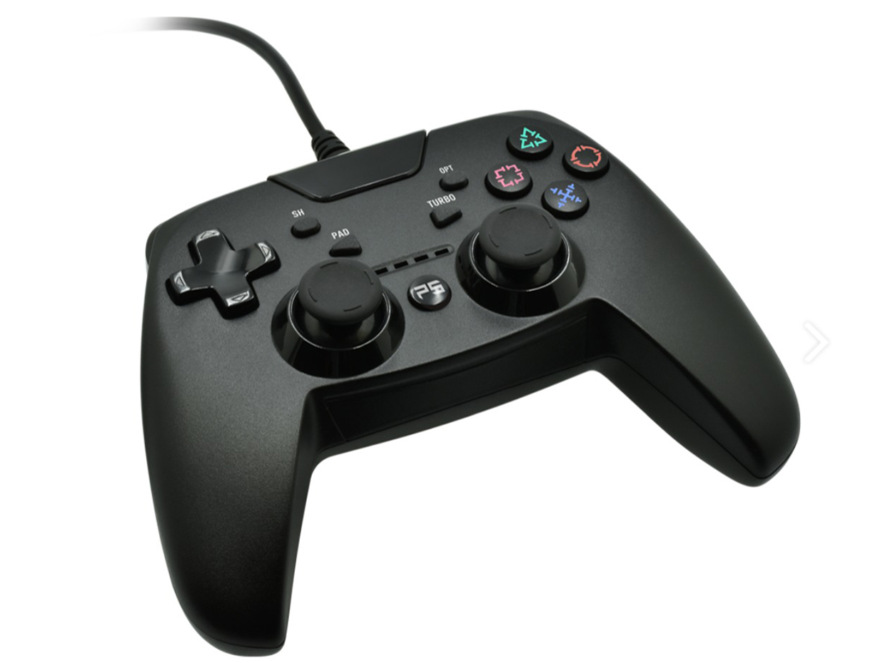 PS4/PS3/PC�p �V���v���R���g���[���[�^�[�{ SASP-0580 [�u���b�N] �̐��i�摜