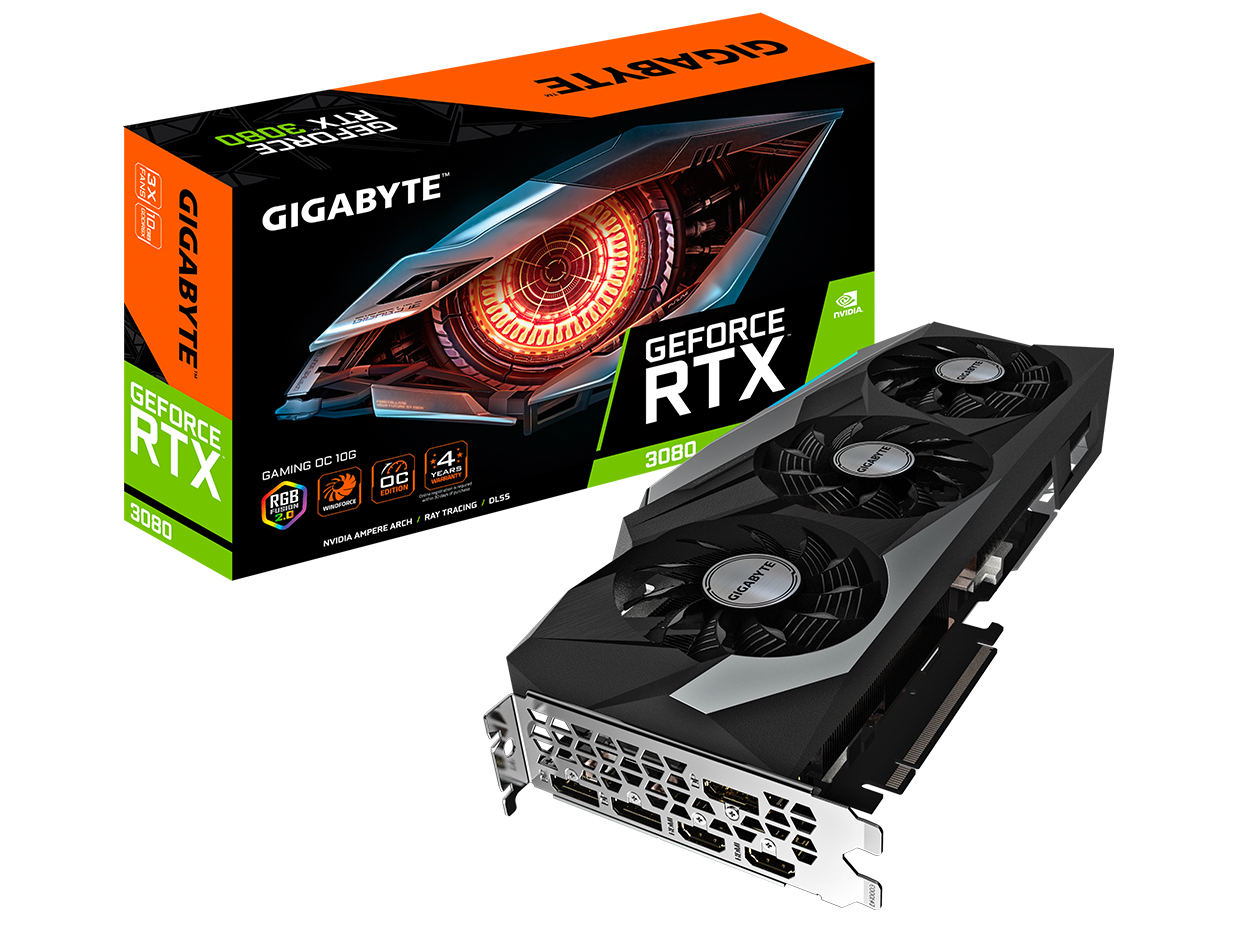 GV-N3080GAMING OC-10GD [PCIExp 10GB] �̐��i�摜