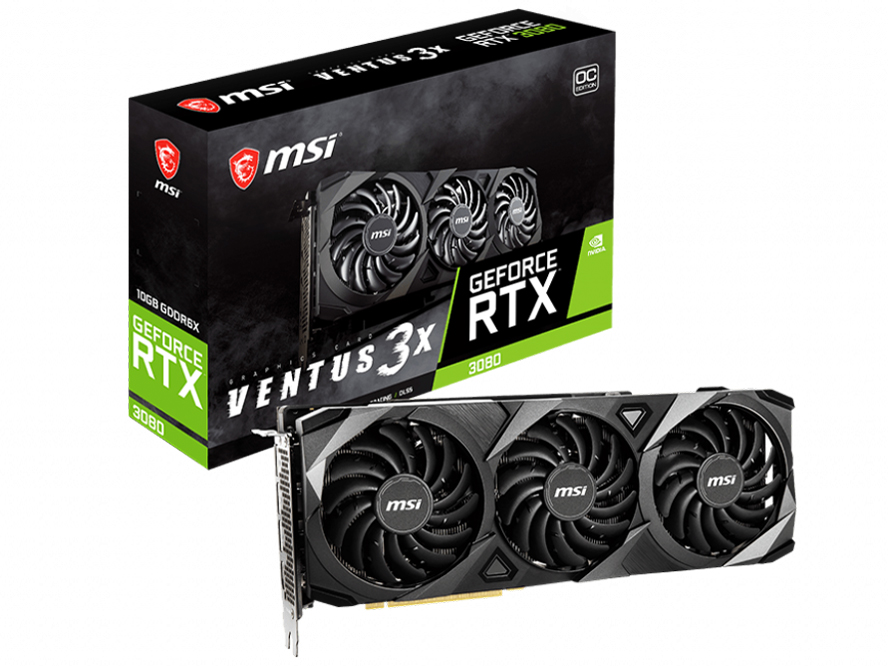 GeForce RTX 3080 VENTUS 3X 10G OC [PCIExp 10GB] �̐��i�摜