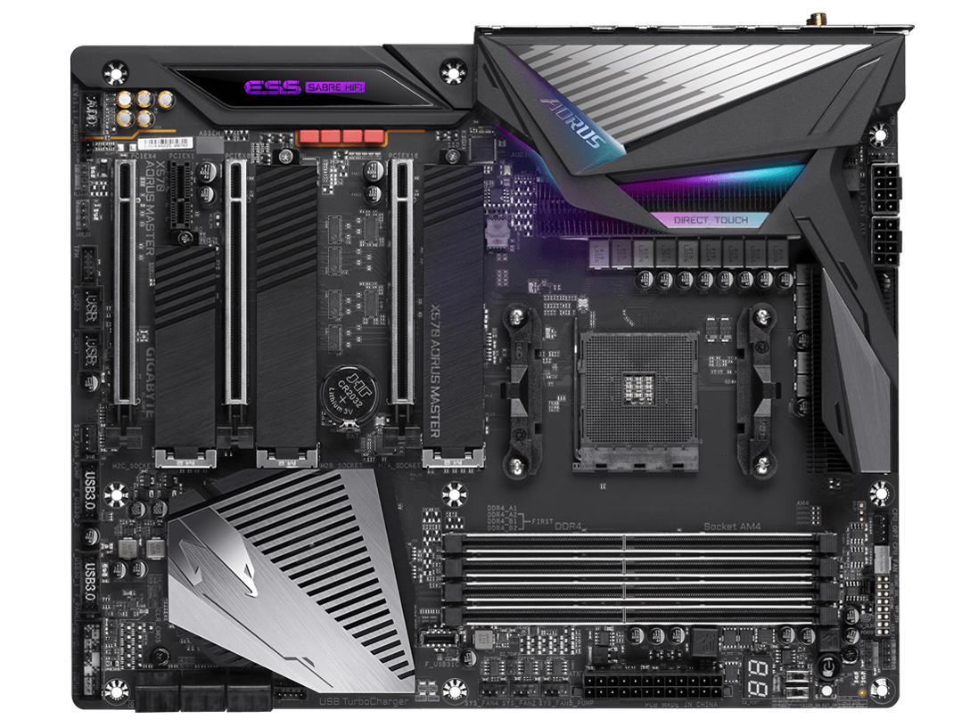 X570 AORUS MASTER [Rev.1.2] �̐��i�摜