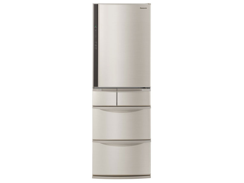 H447\" Panasonic 6ドア 411L 冷蔵庫 NR-E412VL Panasonic NR-F53CV1-K 冷蔵庫 【6ドア/観音開き/525L