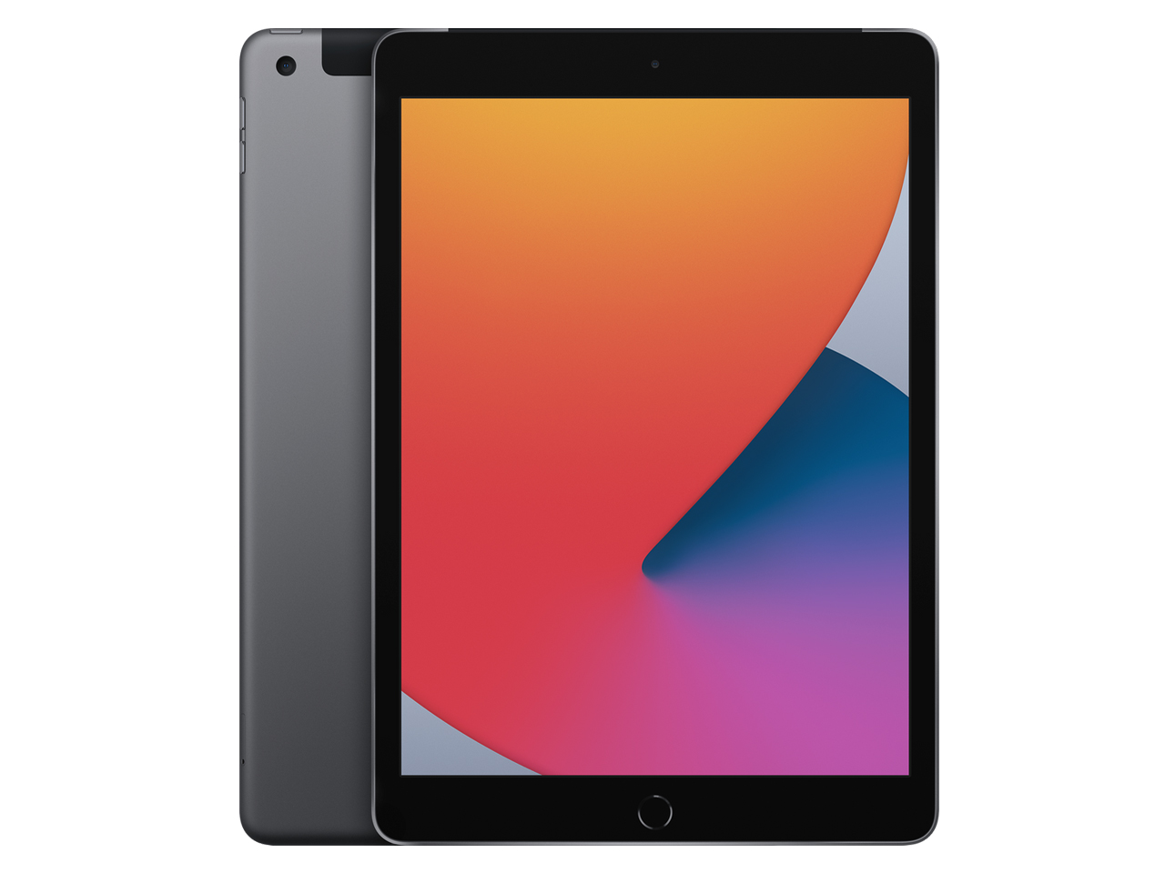 iPad 10.2�C���` ��8���� Wi-Fi+Cellular 128GB 2020�N�H���f�� Softbank [�X�y�[�X�O���C] �̐��i�摜