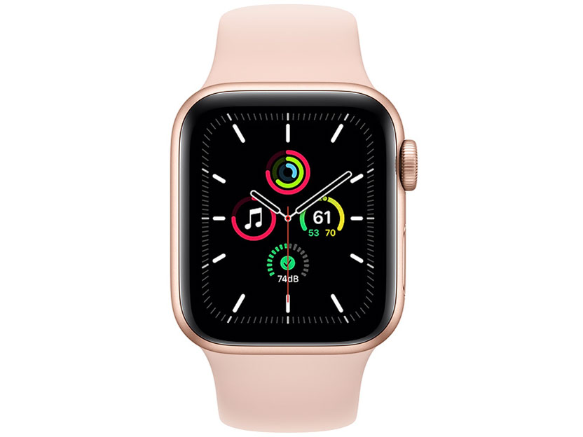 Apple Watch SE GPS���f�� 40mm MYDN2J/A [�s���N�T���h�X�|�[�c�o���h]