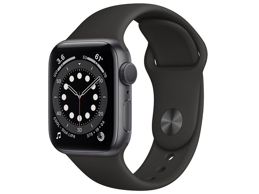 Apple Watch Series 6 GPSモデル 40mm MG133J/A [ブラックスポーツ