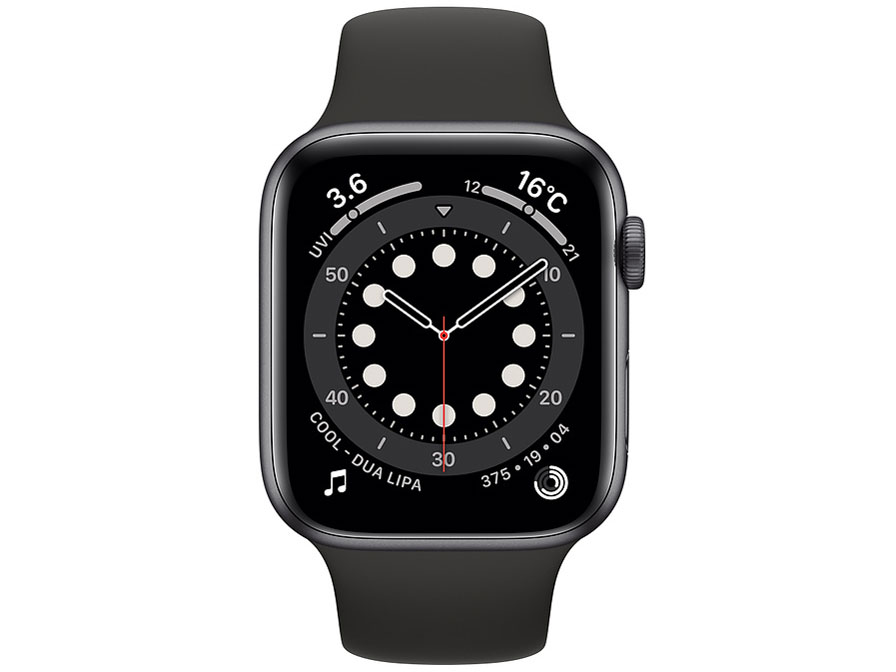Apple Watch Series 6 GPS���f�� 44mm M00H3J/A [�u���b�N�X�|�[�c�o���h]