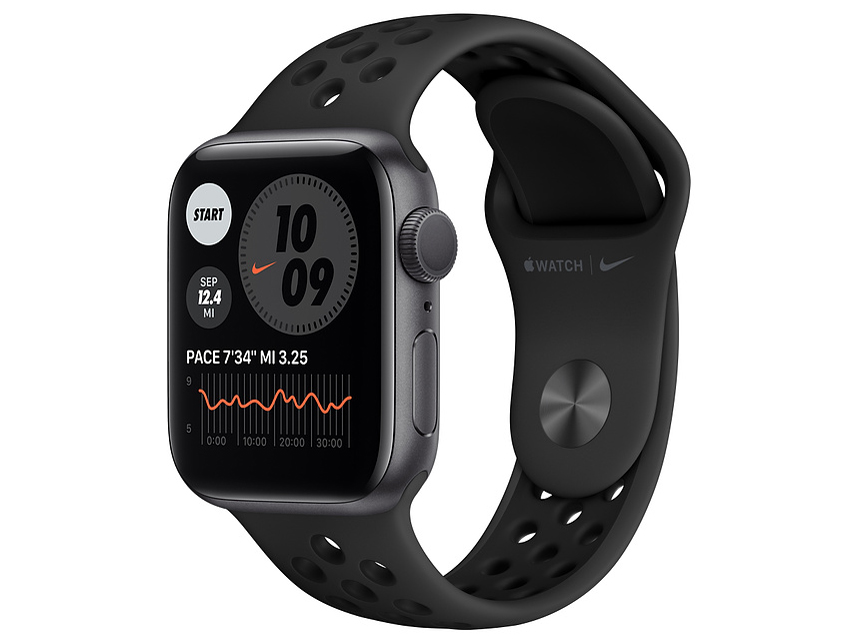 価格.com - Apple Watch Nike Series 6 GPSモデル 40mm M00X3J/A [アンスラサイト/ブラック