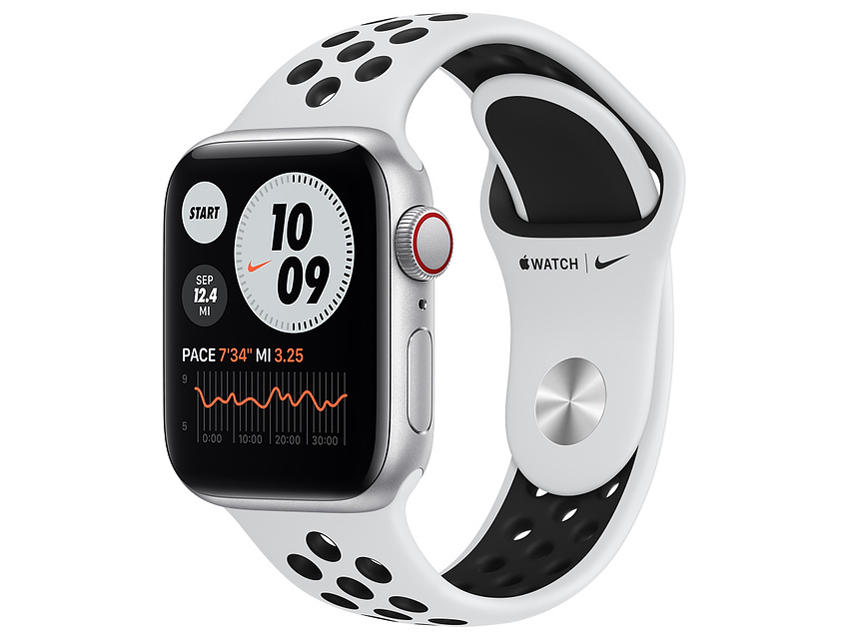 価格.com - Apple Watch Nike SE GPS+Cellularモデル 40mm MYYW2J/A [ピュアプラチナム ...