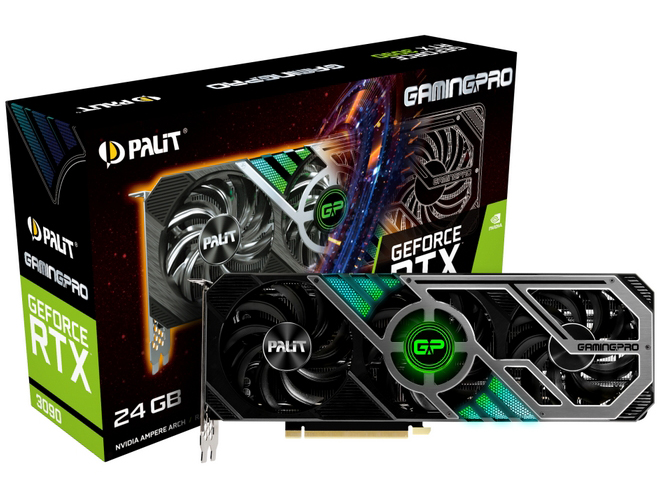 NED3090019SB-132BA (GeForce RTX 3090 GamingPro 24GB) [PCIExp 24GB] �h�X�p��Web���胂�f�� �̐��i�摜
