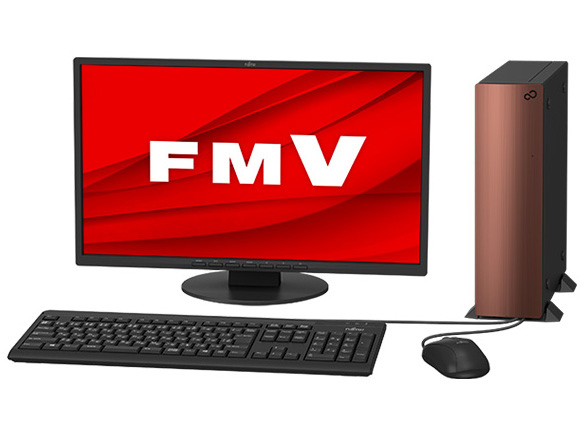 FMV ESPRIMO DH�V���[�Y WD2/E2 KC_WD2E2_A054 Core i7�E������16GB�EHDD 1TB�E21.5�^�t�����ڃ��f�� [���^���b�N�u���E��] �̐��i�摜