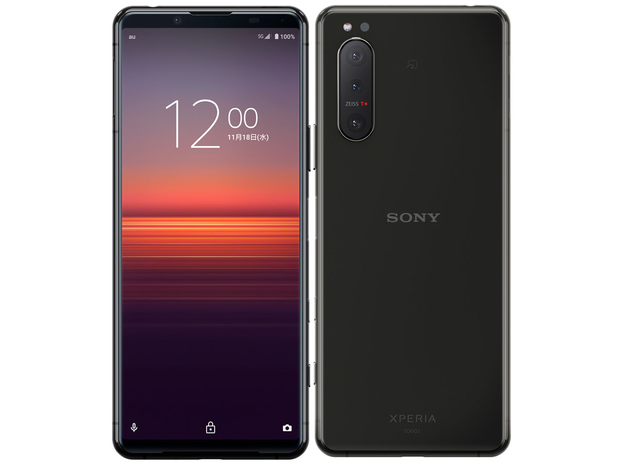 Xperia 5 II SOG02 au [�u���b�N] �̐��i�摜