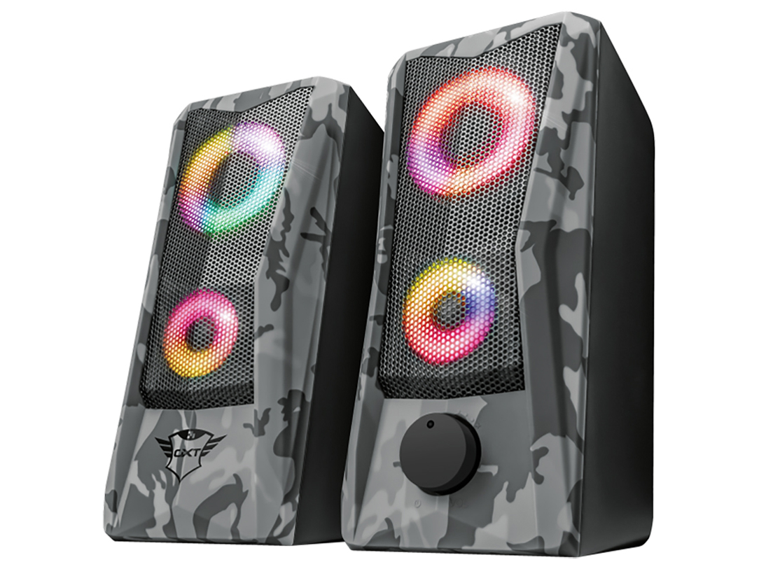 Trust Gaming GXT 606 Javv RGB Illuminated 2.0 Speaker Set 23379