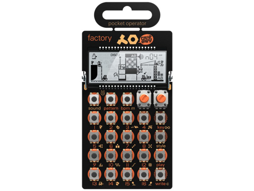 pocket operator PO-16 factory �̐��i�摜