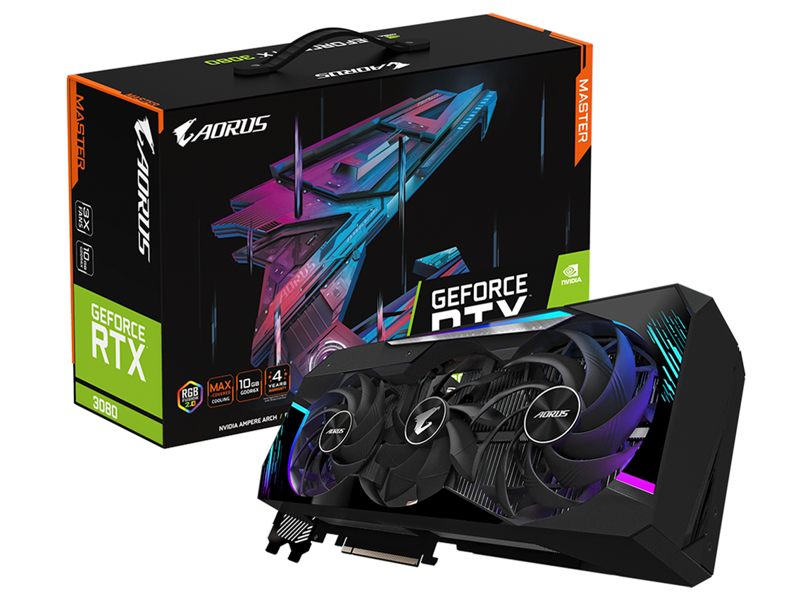 GV-N3080AORUS M-10GD [PCIExp 10GB] �̐��i�摜