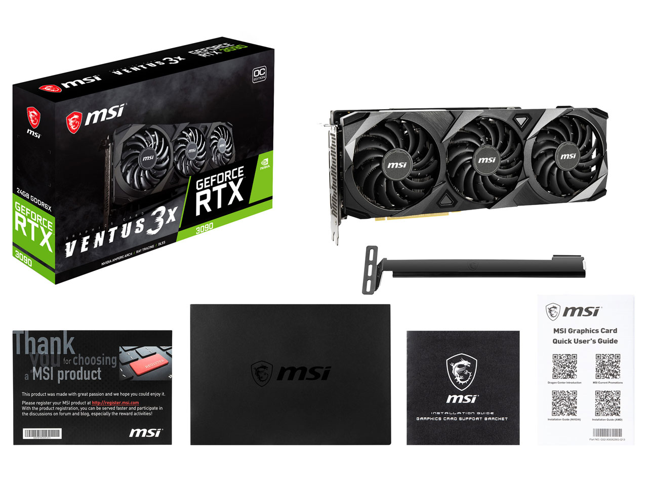 GeForce RTX 3090 VENTUS 3X 24G OC [PCIExp 24GB]