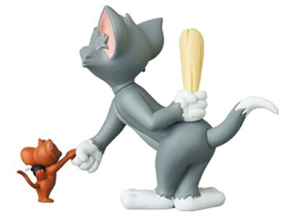 UDF TOM and JERRY TOM w/CLUB and JERRY w/BOMB