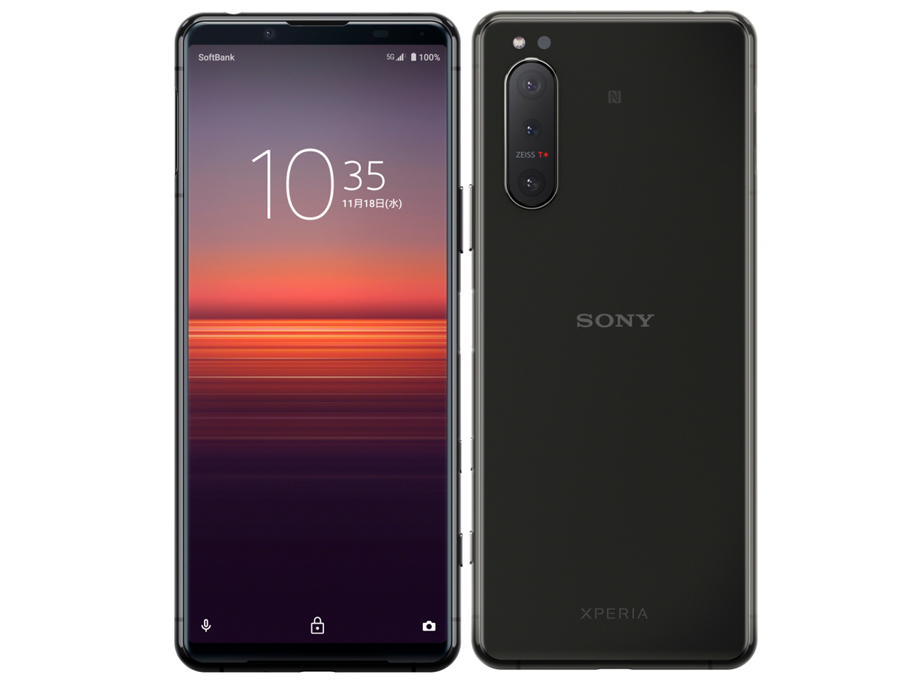 Xperia 5 II SoftBank [�u���b�N] �̐��i�摜