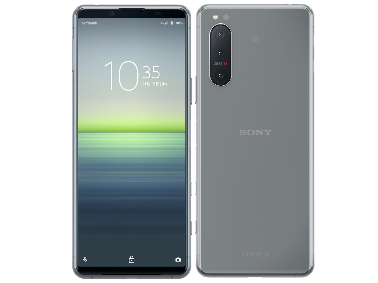 Xperia 5 II ブラック 128 GB Softbank+crysperfumaria.com.br