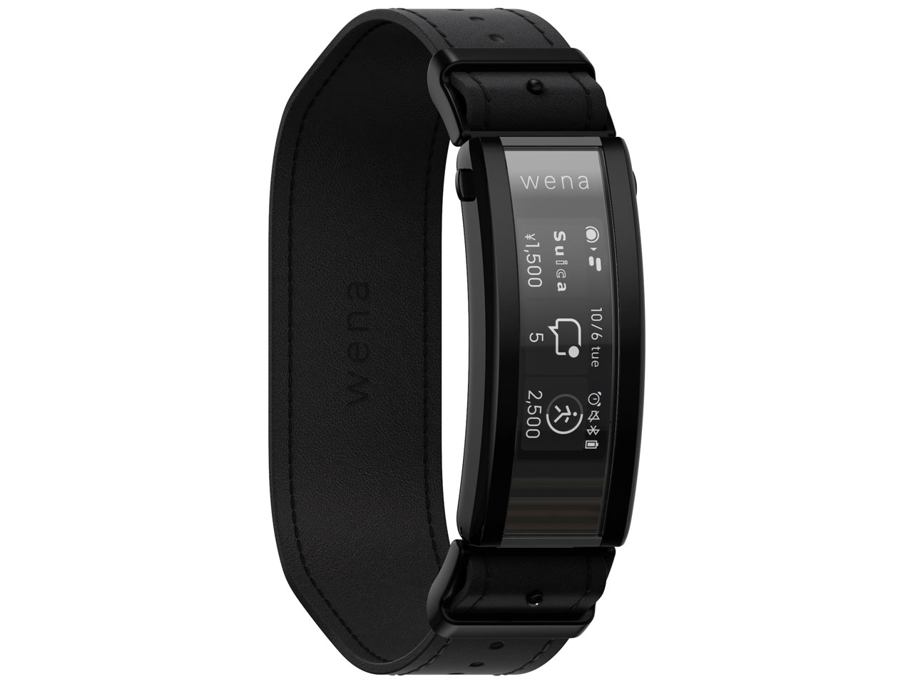 wena 3 leather WNW-C21A/B [�v���~�A���u���b�N]