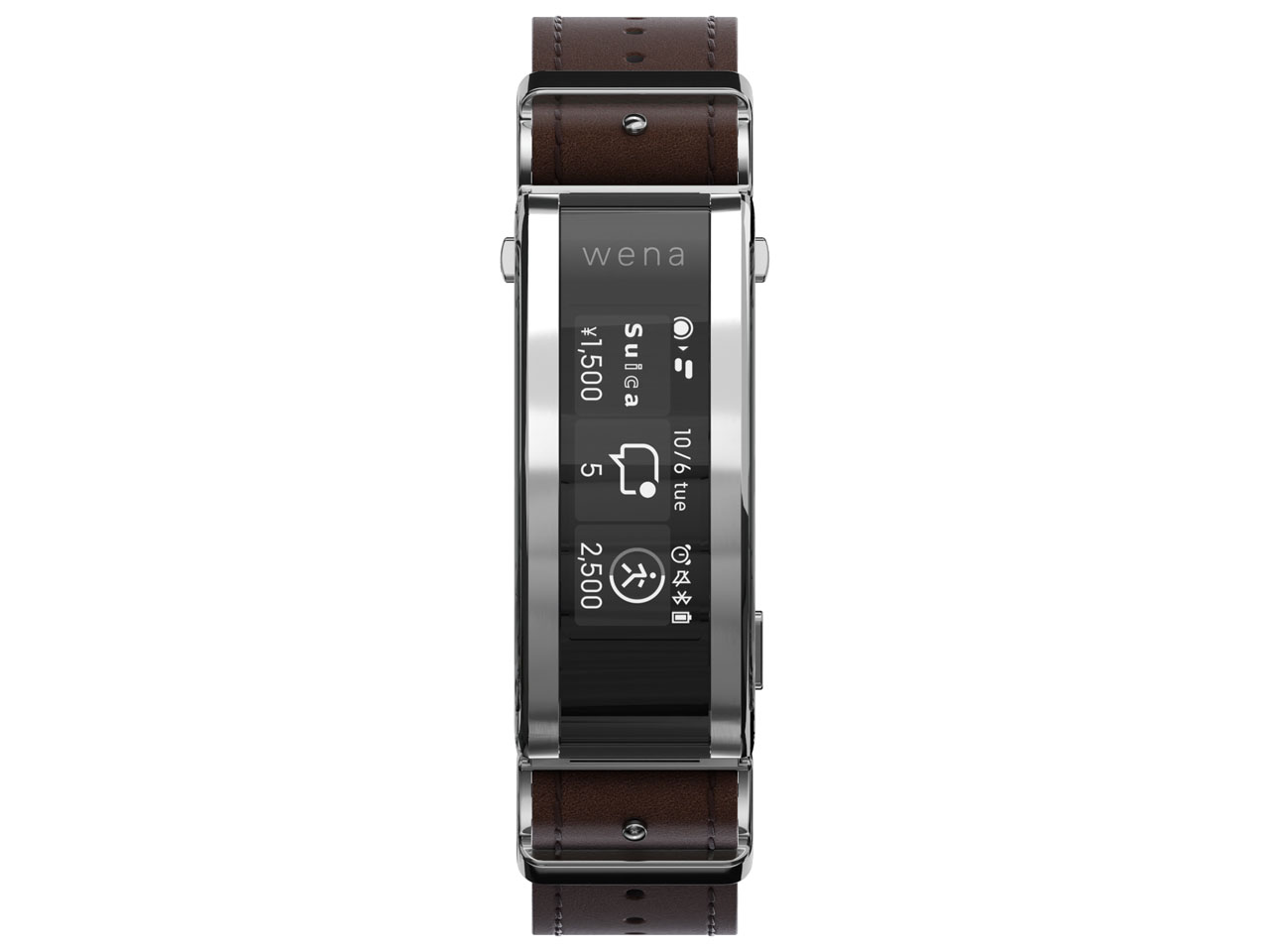 SONY - 新品★wena 3 leather premium black WNW-C21A SONY wena 3 leather WNW-C21A/B [プレミアムブラック] 価格比較