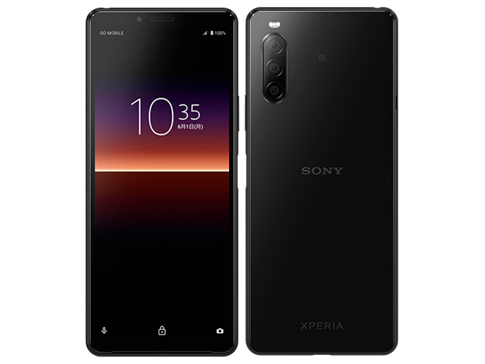 Xperia 10 II SIM�t���[ [�u���b�N] �̐��i�摜