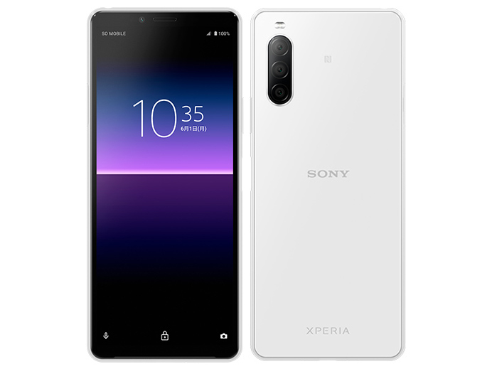 Xperia 10 II SIM�t���[ [�z���C�g] �̐��i�摜