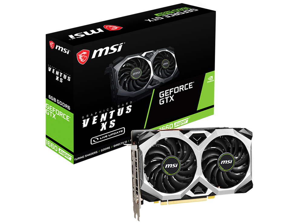 GeForce GTX 1660 SUPER VENTUS XS [PCIExp 6GB] �̐��i�摜