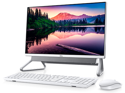 Inspiron 24 �t���[�����X�f�X�N�g�b�v �v���`�i Core i7 1165G7�E8GB�������E512GB SSD+1TB HDD���ځEA-Frame�X�^���h���f�� �̐��i�摜