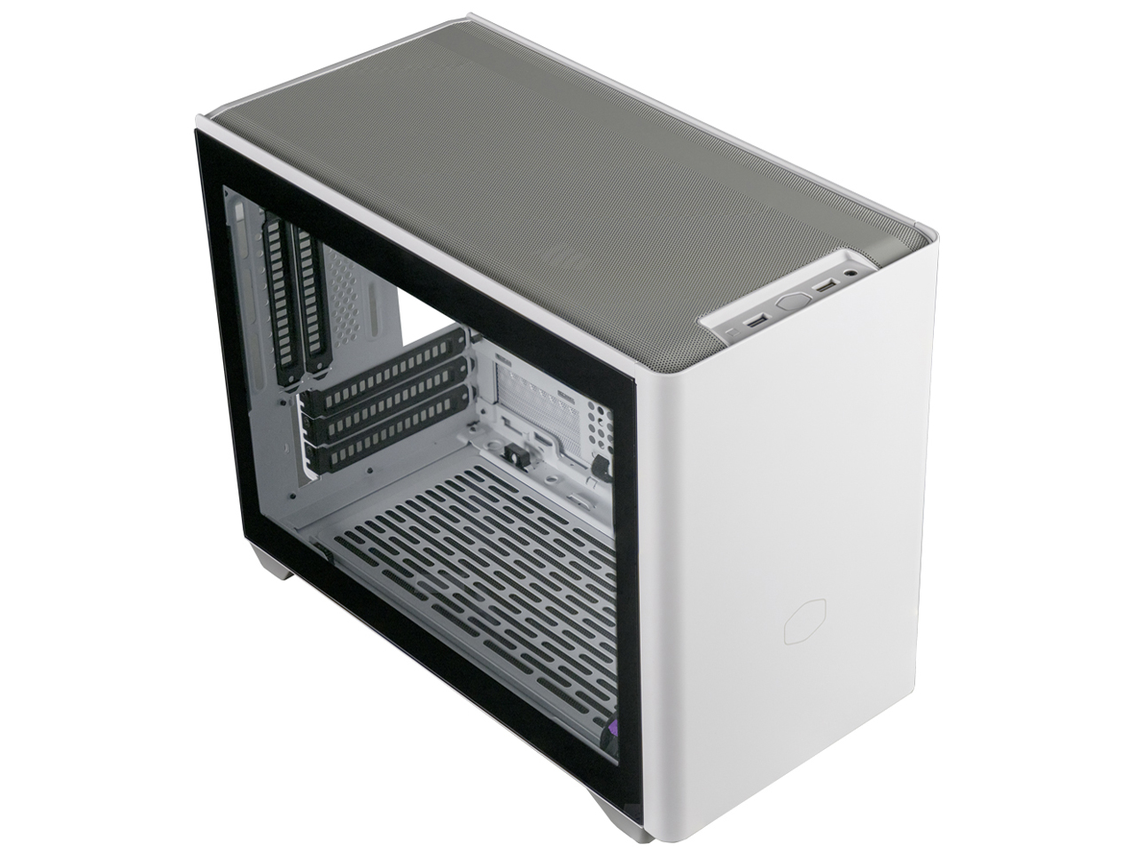 Cooler Master NR200 ホワイト Cooler Master MasterBox NR200, weiß, Mini-ITX (MCB-NR200
