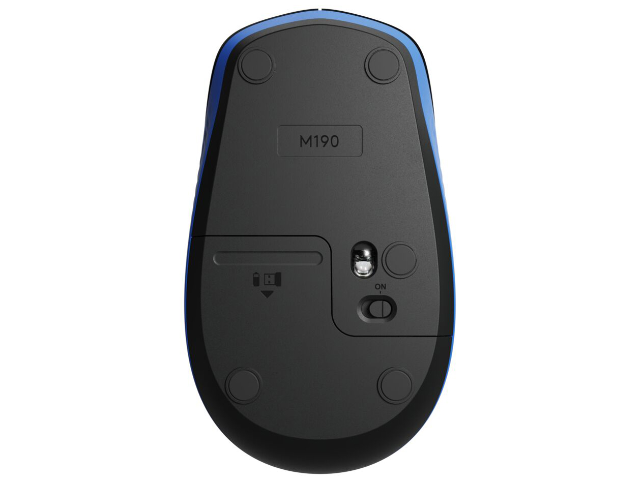 M190 Full-Size Wireless Mouse M190BL [�u���[]