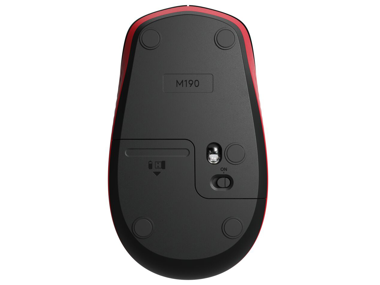 M190 Full-Size Wireless Mouse M190RD [���b�h]