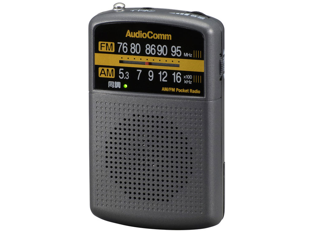 AudioComm RAD-P135N-H [�O���[] �̐��i�摜