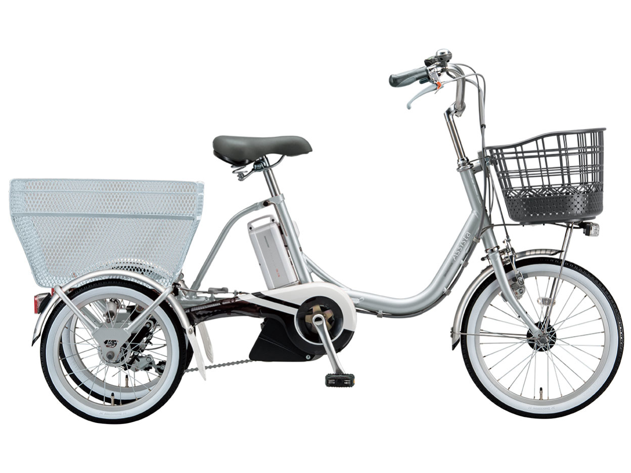 ブリヂストン 電動アシスト自転車 AW1C31 3P120C0 ブリヂストン アシスタワゴン AW1C31 [M.XRシルバー] + 専用充電