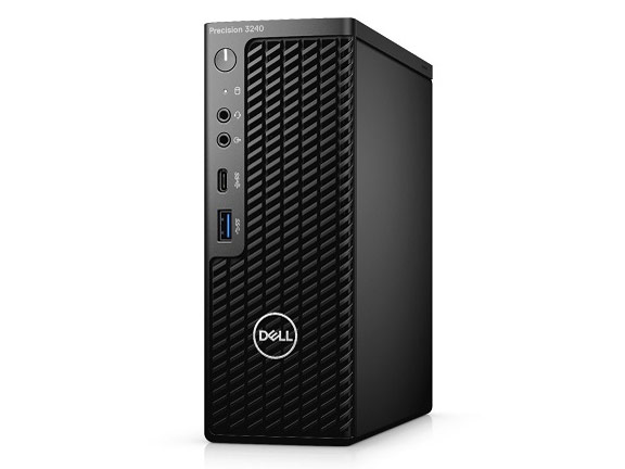 Precision 3240 Tower �v���`�i�v���X Core i9 10900�E8GB�������E256GB SSD�EQuadro P620�EWindows 10 Pro���ڃ��f��(�R���p�N�g) �̐��i�摜