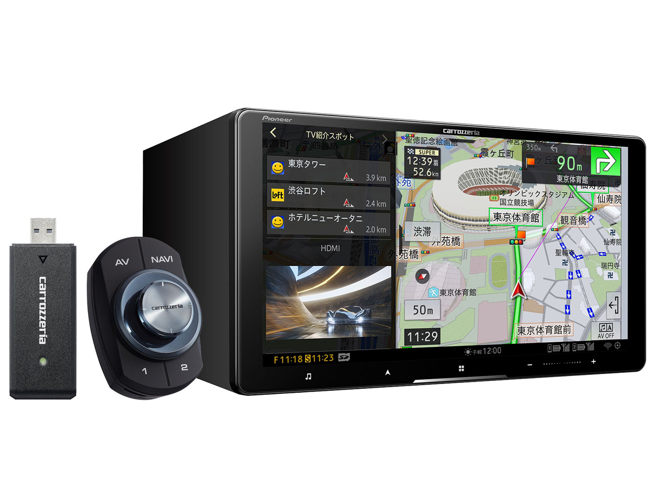 �T�C�o�[�i�r AVIC-CQ911-DC