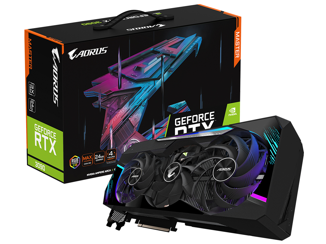 GV-N3090AORUS M-24GD [PCIExp 24GB] �̐��i�摜