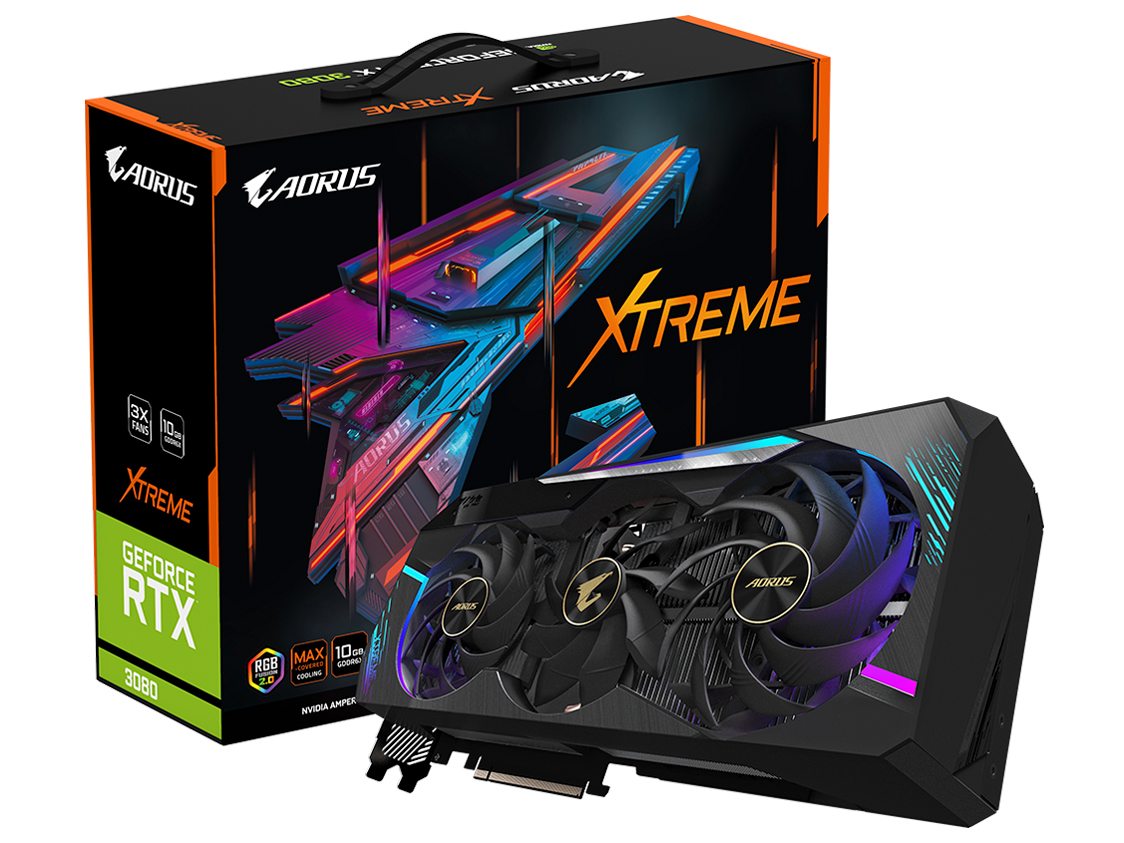 GV-N3080AORUS X-10GD [PCIExp 10GB] �̐��i�摜
