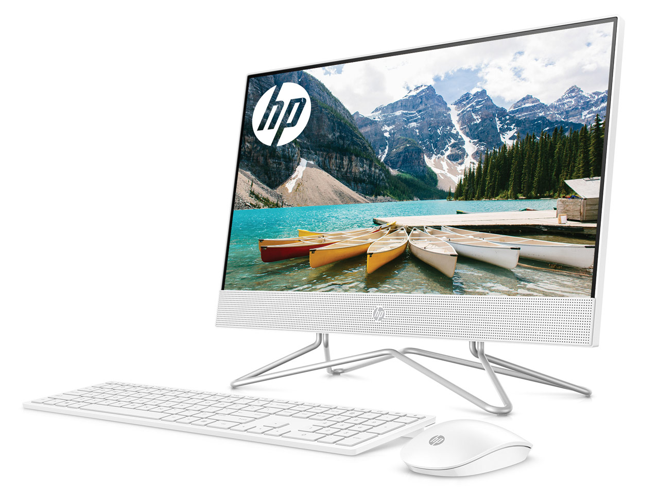 HP All-in-One 22 ���i.com���� Core i3 10100T/128GB SSD+2TB HDD/8GB������/DVD�h���C�u/21.5�C���`IPS�t��HD�����/�^�b�`���ڃ��f�� �̐��i�摜