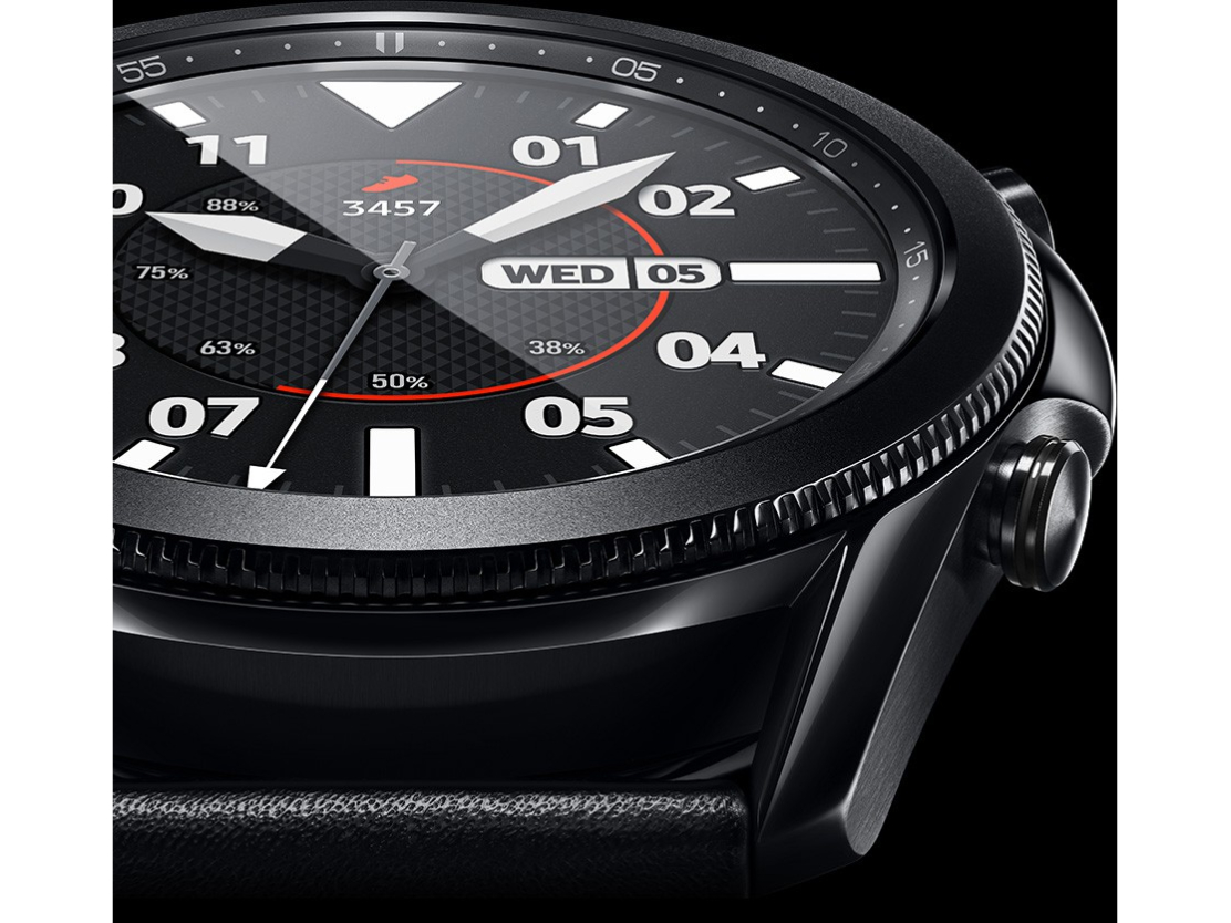 Galaxy Watch3 Stainless Steel 45mm SM-R840NZKAXJP [�~�X�e�B�b�N �u���b�N]