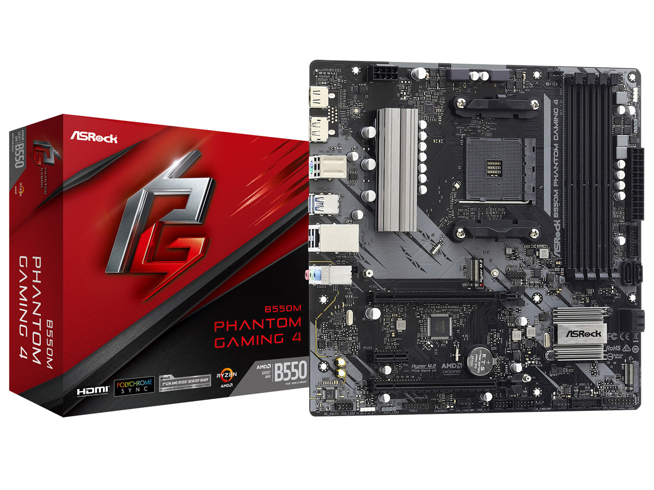 B550M Phantom Gaming 4