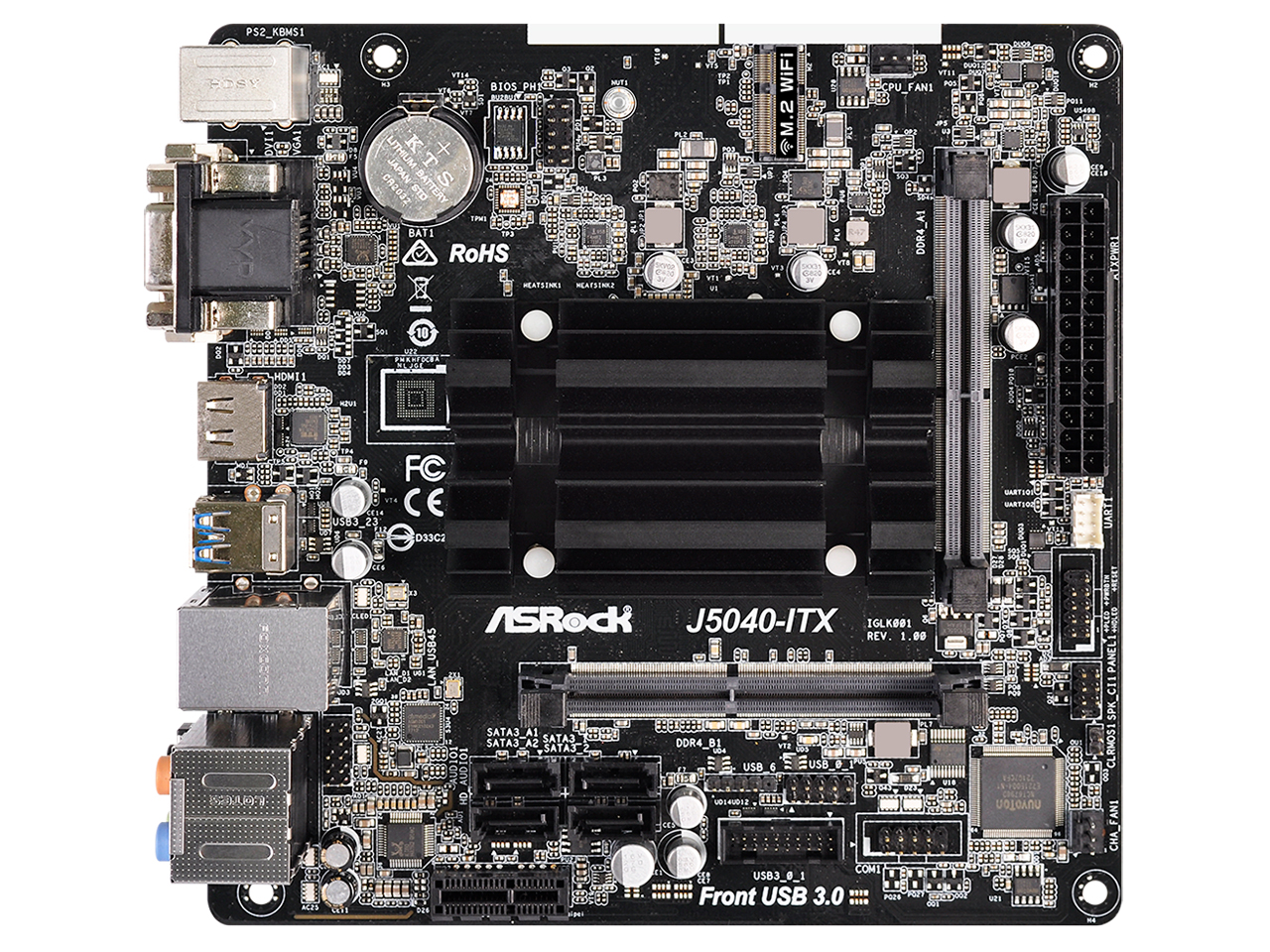 Asrock j5040 itx обзор