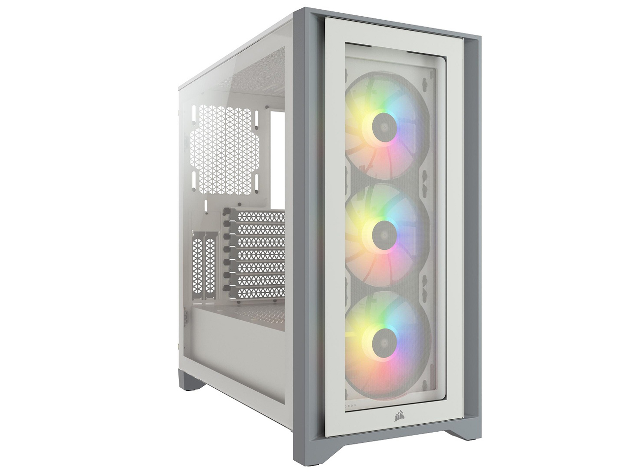 【美品】Corsair 4000X RGB PCケース ＋ おまけファン付き Amazon | CORSAIR iCUE 4000X RGB 強化ガラス製ミドルタワー ATX