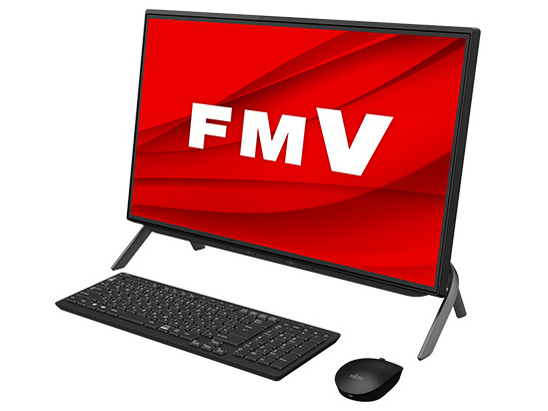 FMV ESPRIMO FH�V���[�Y WFB/E3 KC_WFBE3_A043 Ryzen 7�E������8GB�ESSD 256GB+HDD 1TB�EOffice���ڃ��f�� [�u���b�N] �̐��i�摜